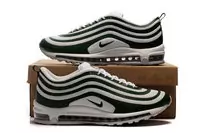 nike air max 97 occasion white green